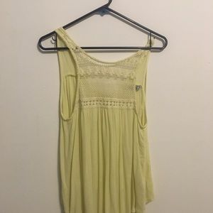 Cotton on tank